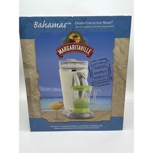 Margaritaville Bahamas Frozen Concoction Maker DM0500 Shaved Ice Blender New